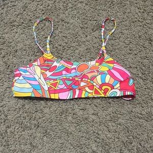 colorful bikini top